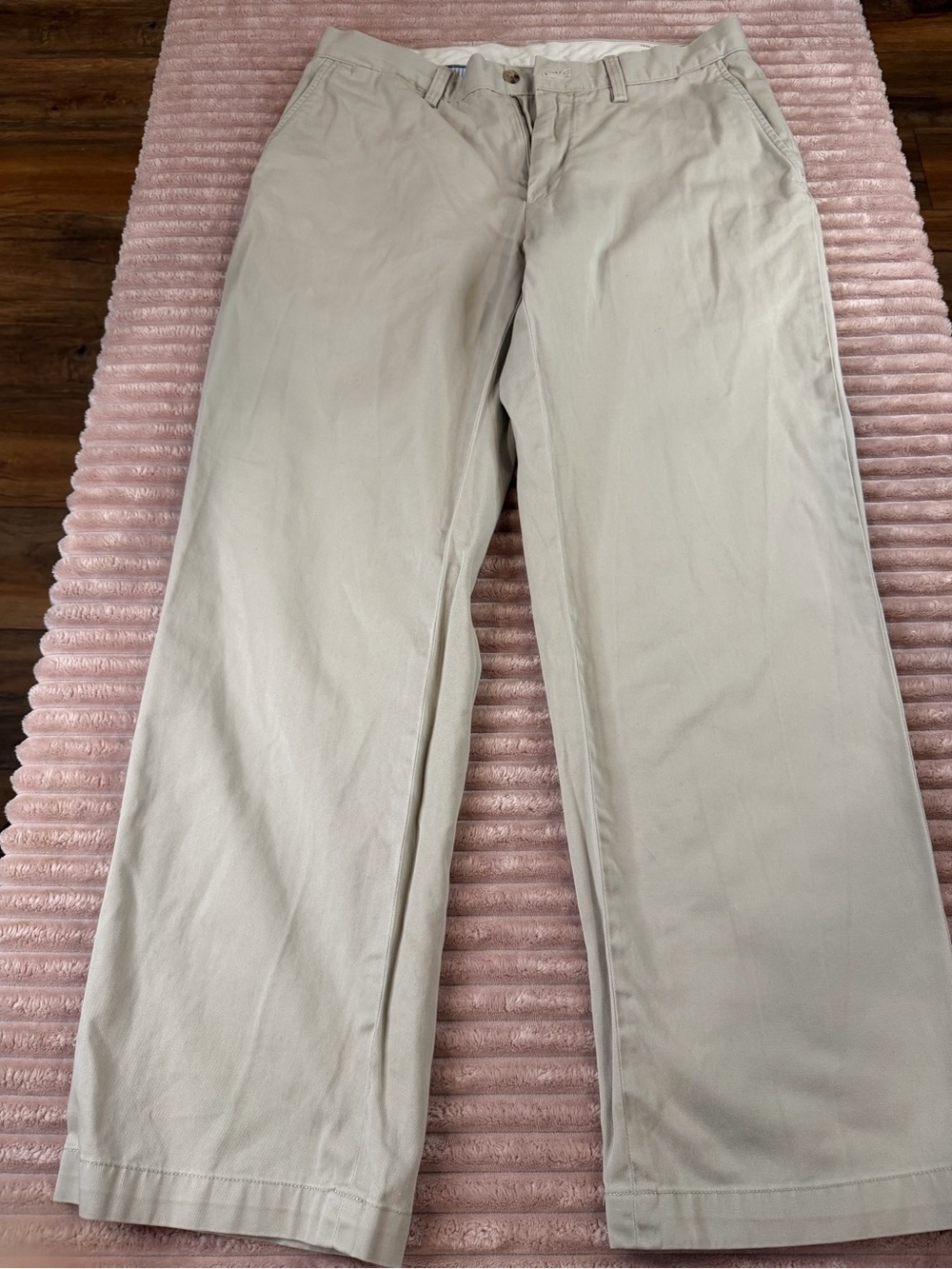 Polo by Ralph Lauren Men's Straight Leg Pants in Light Beige